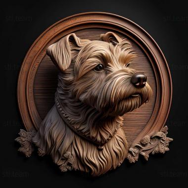 3D model Silichem Terrier dog (STL)